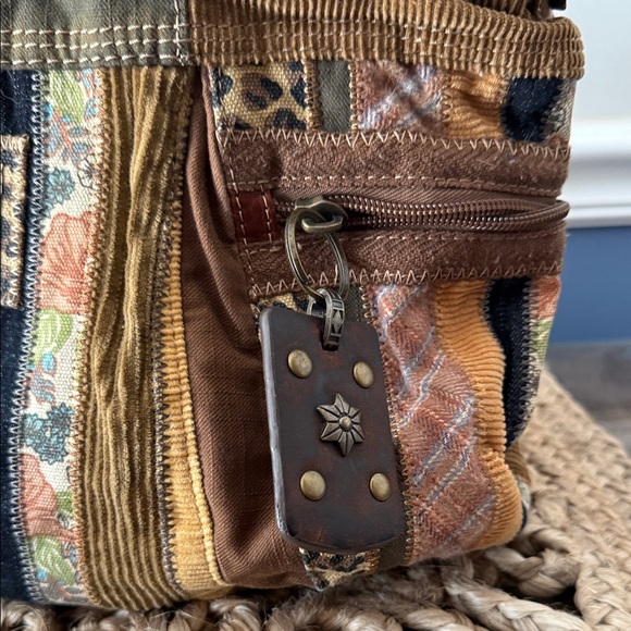Fossil Multicolor Patchwork Shoulder Bag - Picture 3 of 7